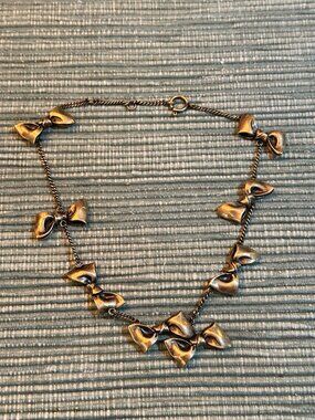 Acne Studios multi-bow necklace